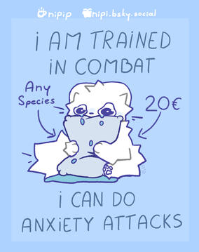 Anxiety YCH Anxiety YCH